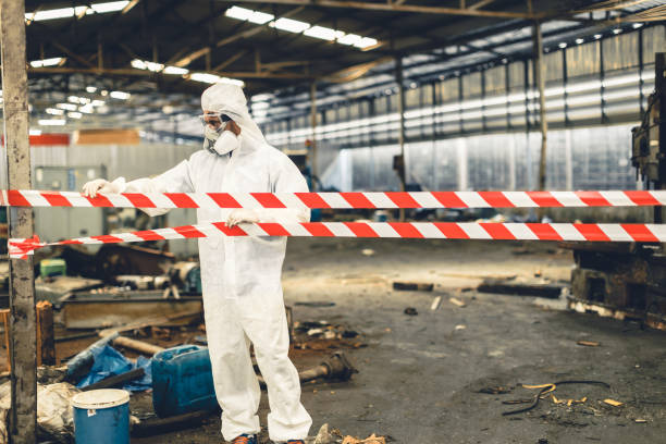 Professional Odor Removal technician working in Rockville Centre, NY